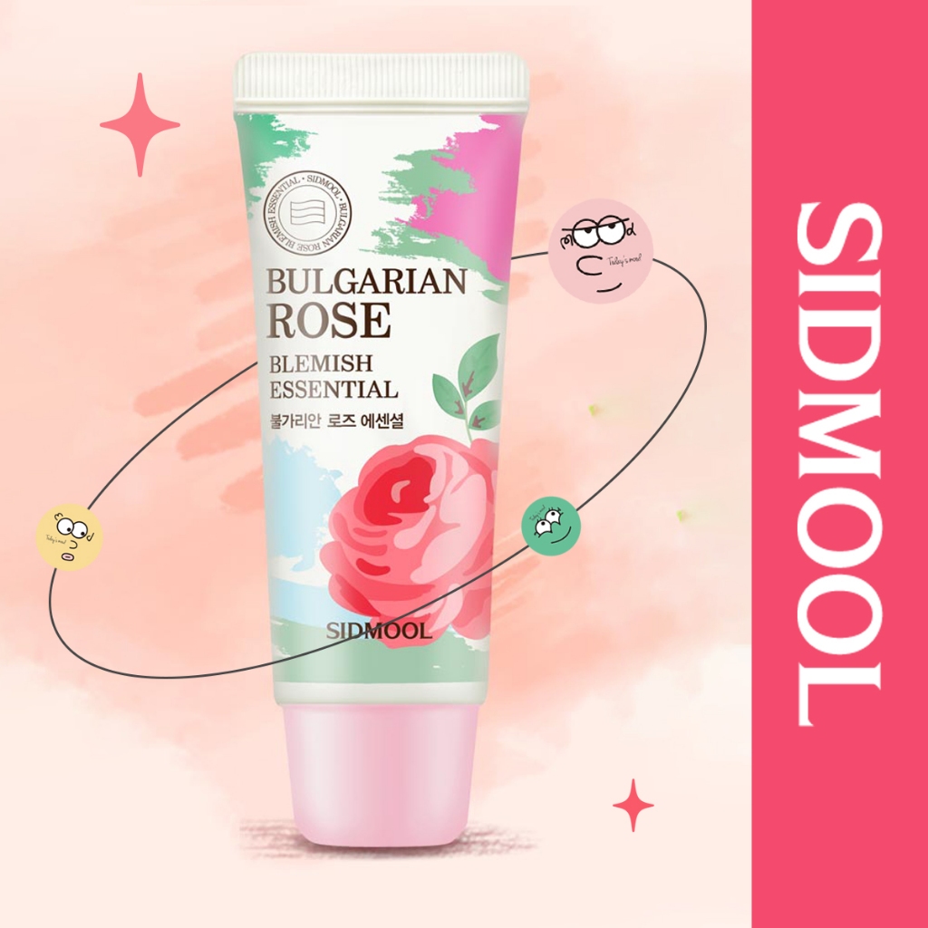 [SIDMOOL] Bulgarian ROSE BLEMISH ESSENTIAL 40ml | วิตามินซี วิตามิน A Peptide EGF FGF IGF