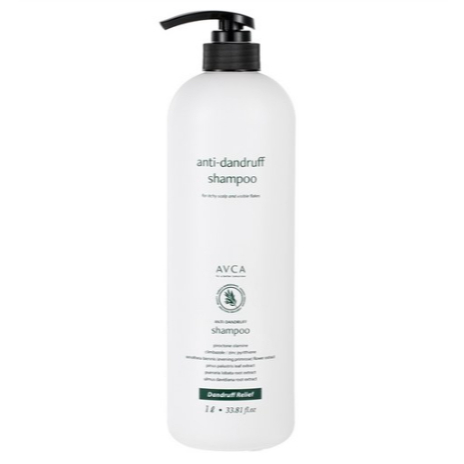 AVCA Clinic Itchy Scalp Control Dandruff Care Shampoo 1L [จัดส่งจากเกาหลี รับประกันสินค้าของแท้]