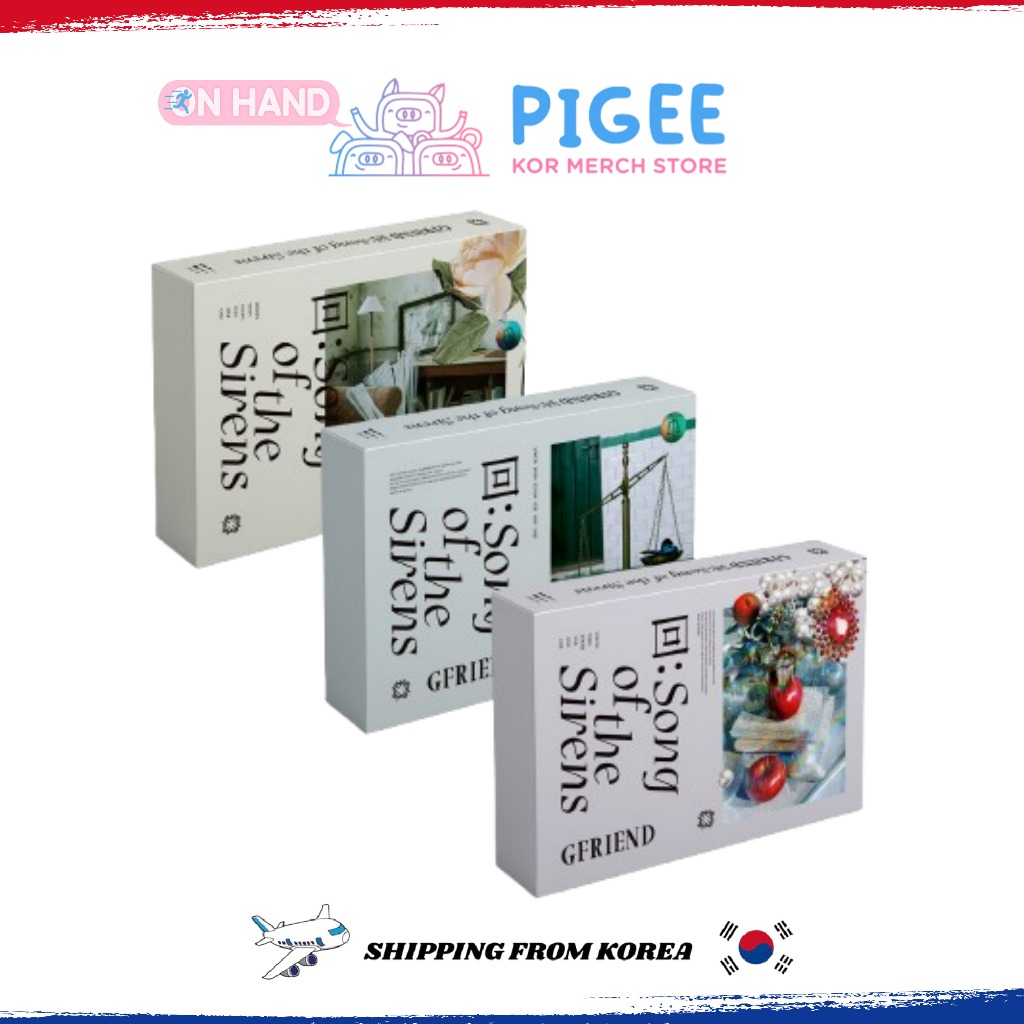 GFRIEND - [ SONG OF THE SIRENS ] 9TH MINI ALBUM