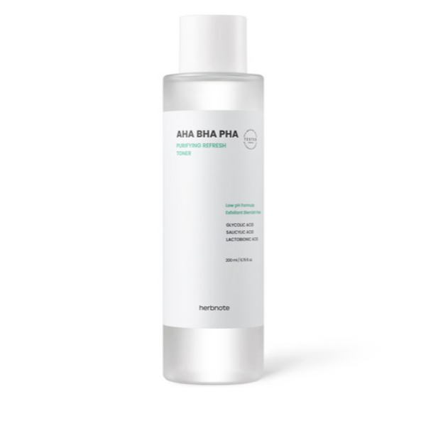 Herb Note AHA BHA PHA Purifying Refreshing Toner 200ml