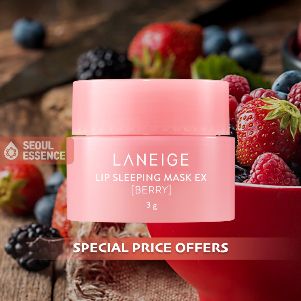 LANEIGE Lip Sleeping Mask EX 3g - เบอร์รี่ (EXP 2027)