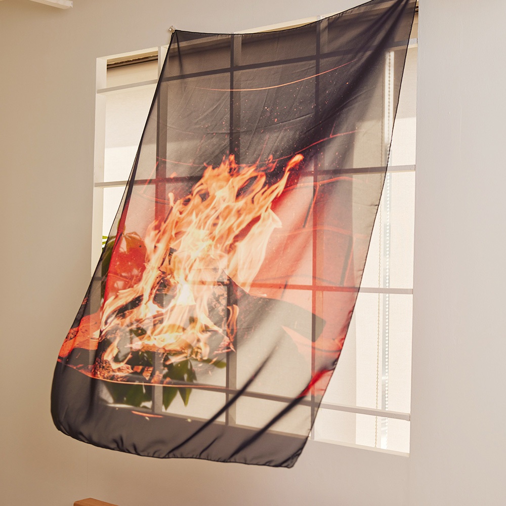 Aspasia ฤดูหนาวนามสกุลภาพคริสต์มาสภายในชีฟองตกแต่งผนังโปสเตอร์ 90*120 ซม