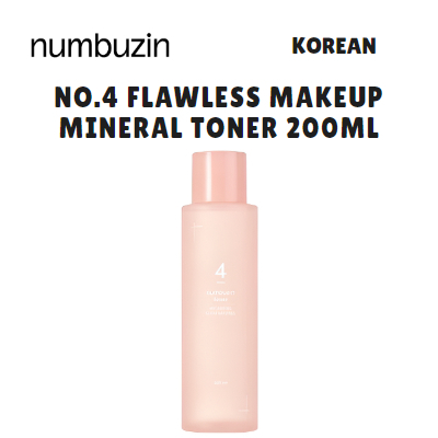 [NUMBUZIN] No.4 Flawless Makeup Mineral Toner 200ml
