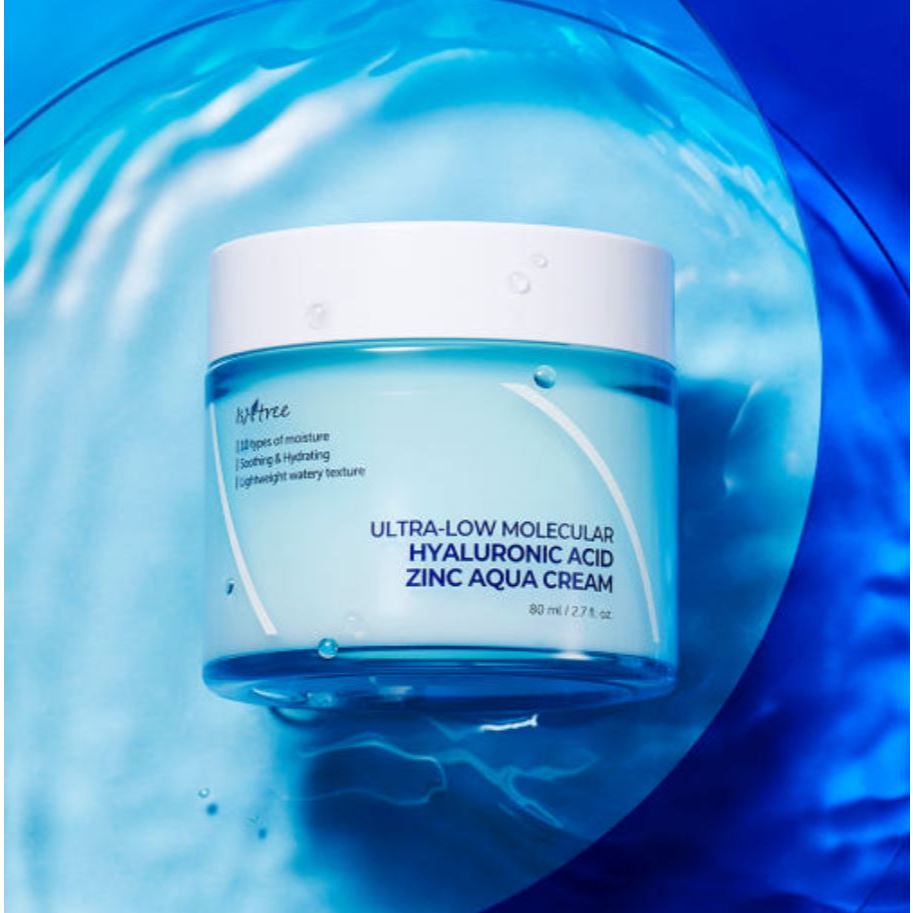 Is&tree ULTRA-LOW MOLECULAR HYALURONIC ACID ZINC AQUA CREAM 80ml