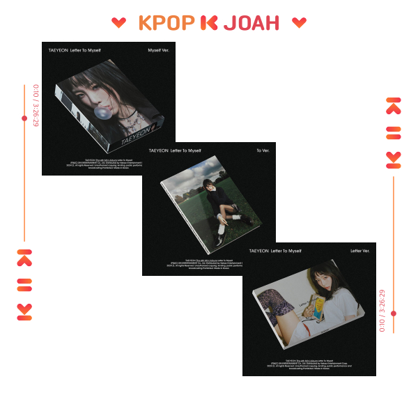 (TO / LETTER / MYSELF ver.)TAEYEON [LETTER TO MYSELF] 6th MINI ALBUM (19th Nov.2024)