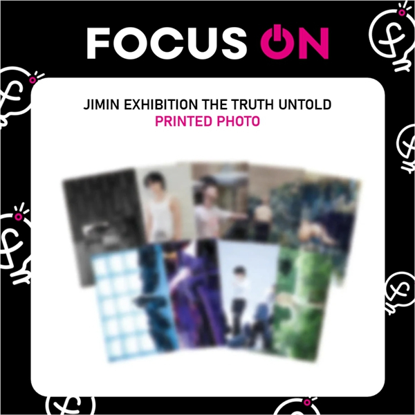 BTS JIMIN EXHIBITION THE TRUTH UNTOLD MERCH PRINTED PHOTO
