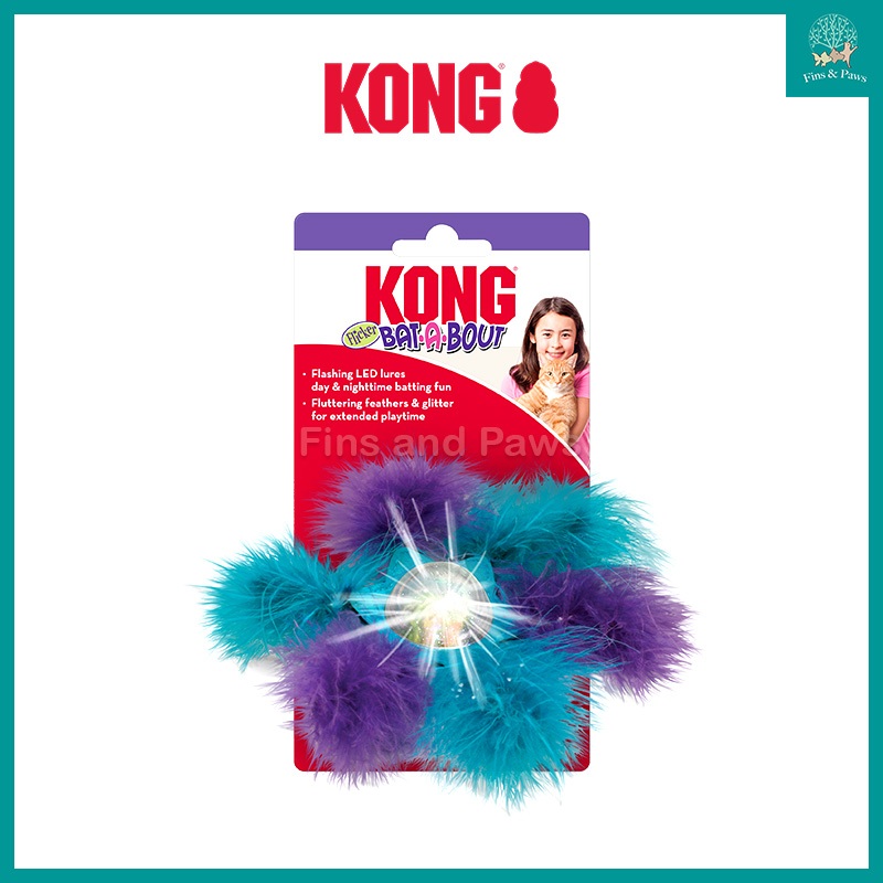 [KONG] Bat-A-Bout Flicker Flurry Cat Toy