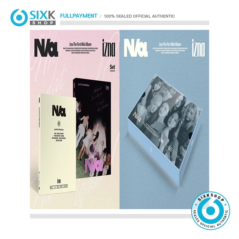 (STANDARD/2025 CALENDAR ver) izna - The First Mini Album N/A
