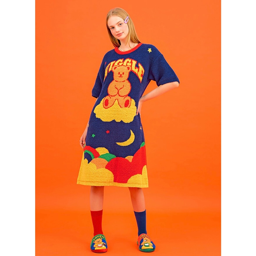 [Wiggle Wiggle] SLEEP DRESS- Wiggle Bear