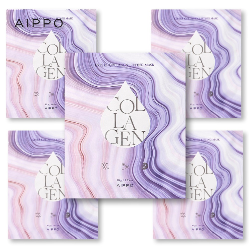 AIPPO Expert Collagen Lifting Mask Pack 5Sheeps