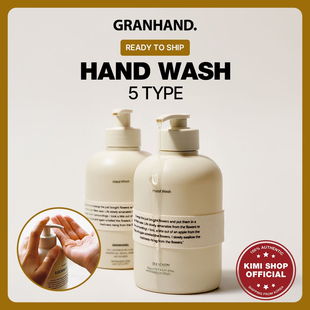 [GRANHAND] โฟมล้างมือ กลิ่นหอมพิเศษ 450ml | กลิ่นซิกเนเจอร์จากเกาหลี Hand Wash