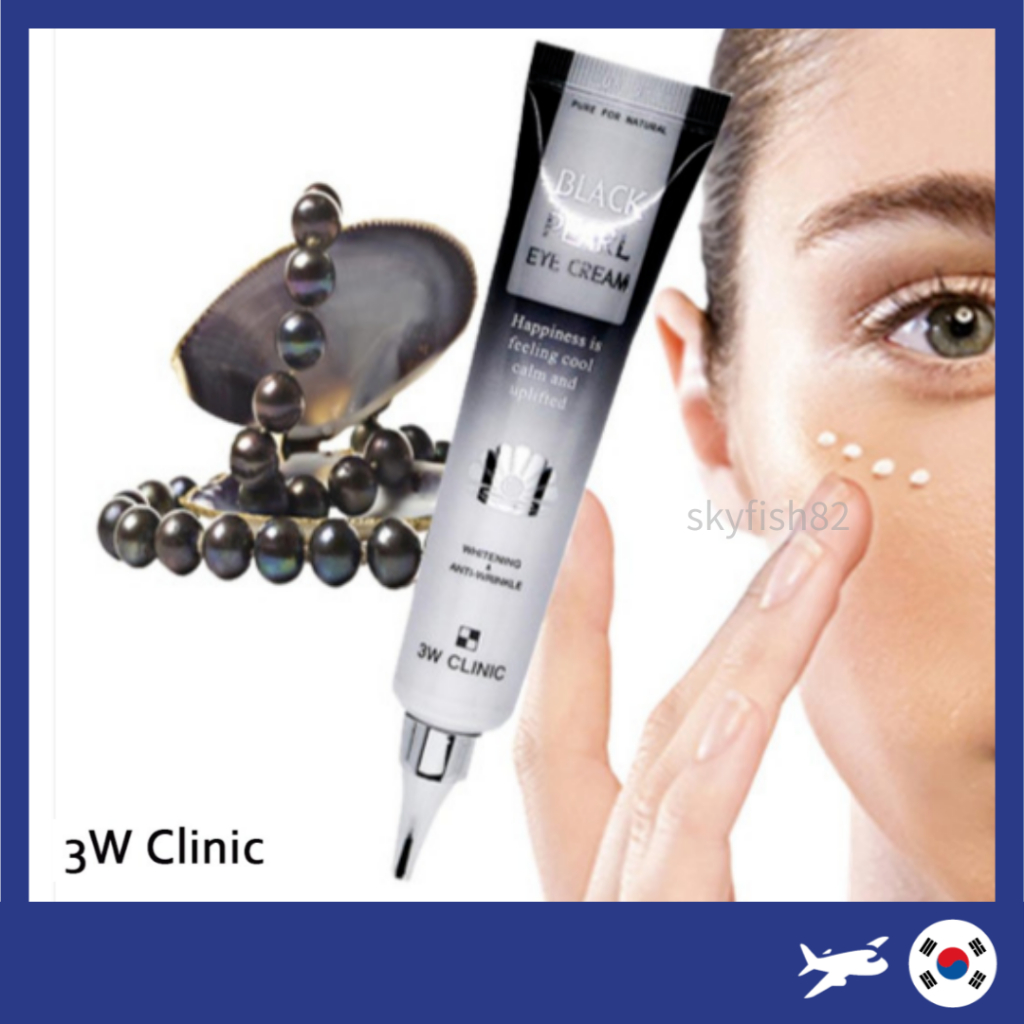 [3W Clinic] ครีมบํารุงรอบดวงตาไข่มุกดํา 40ml