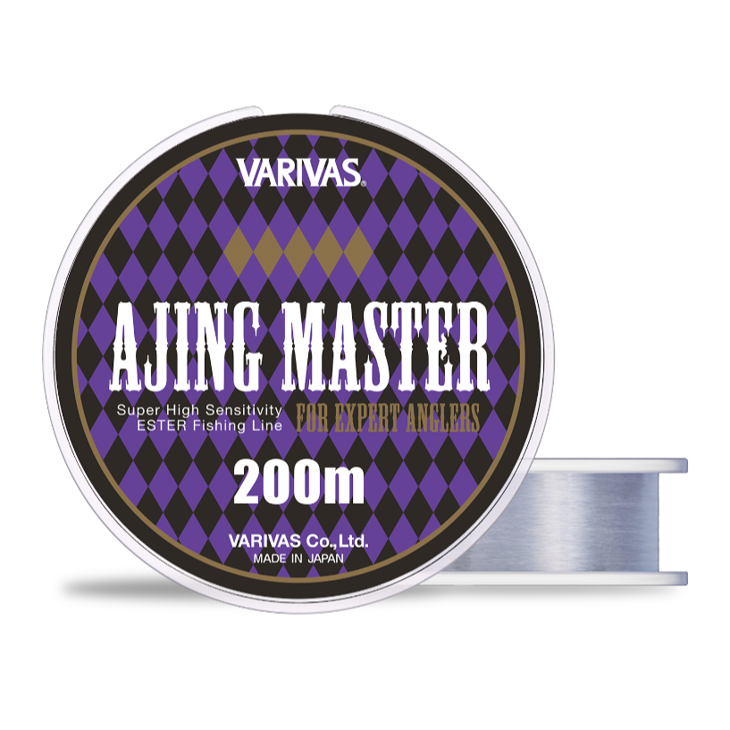 คุณสมบัติของ VARIVAS Fhat Ajing Master Purple Ester Line 200m Super High Sensitivity