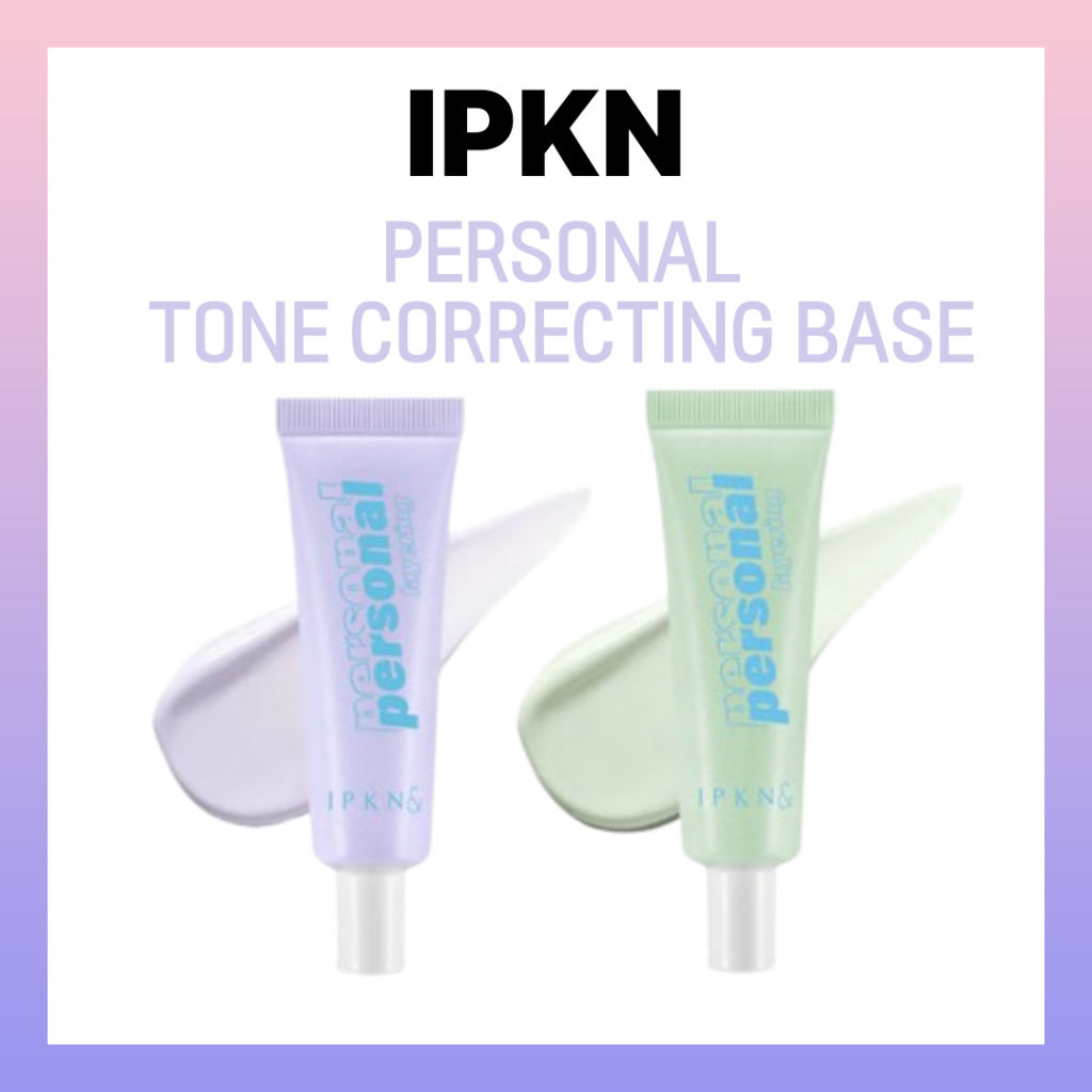 IPKN Personal Tone Correcting Makeup Base - Lavender & Green 25g