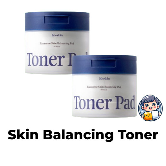Kioskin Exosome Skin Balancing Toner Pad 70 แผ่น, 1EA