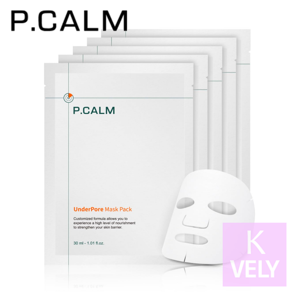 P.calm Underpore Bateca Mask Pack (10 แผ่น)
