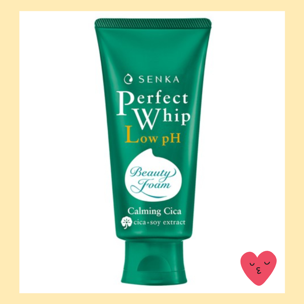 [SENKA] Perfect whip Low pH calming cica คลีนซิ่งโฟม 100g