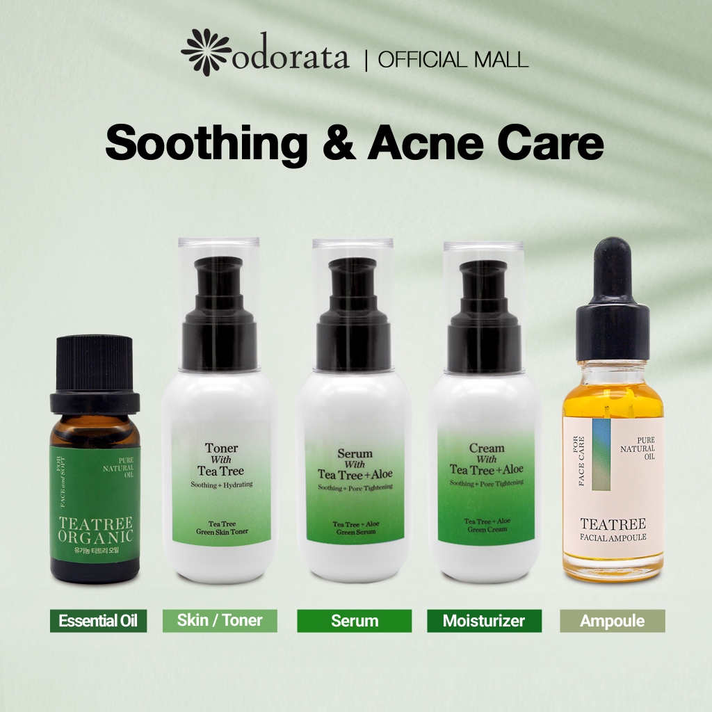 Odorata / neferra Soothing & Acne Care Green Line