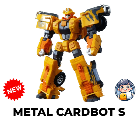 Metal Cardbot S Season 2 Glover หุ่นยนต์แปลงร่างของเล่น