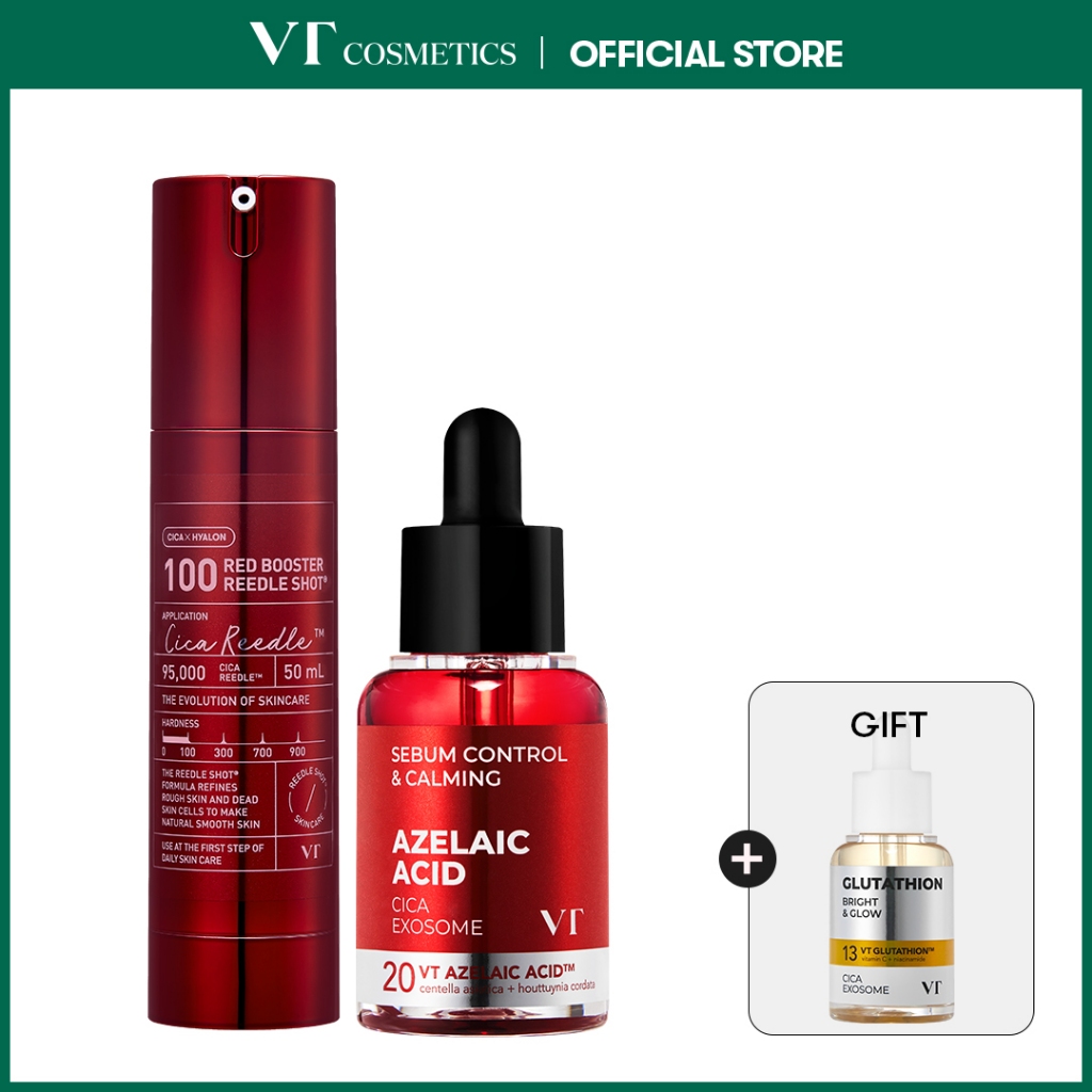 VT طقم Red Booster: Reedle Shot + أمبول إكسوزوم — صورة 2