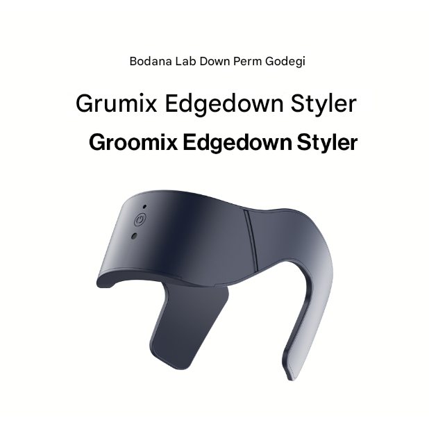[VODANA Lab] Groomix Edgedown Styler Down Perm Straightener / ผมผู้ชาย / แบบพกพา / Bang Style / Made