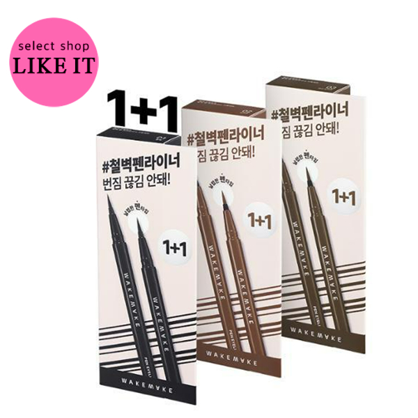 [WAKEMAKE] WAKEMAKE Any Proof Eyeliner 1+1 Set | Shipping from Korea | Korea Beauty