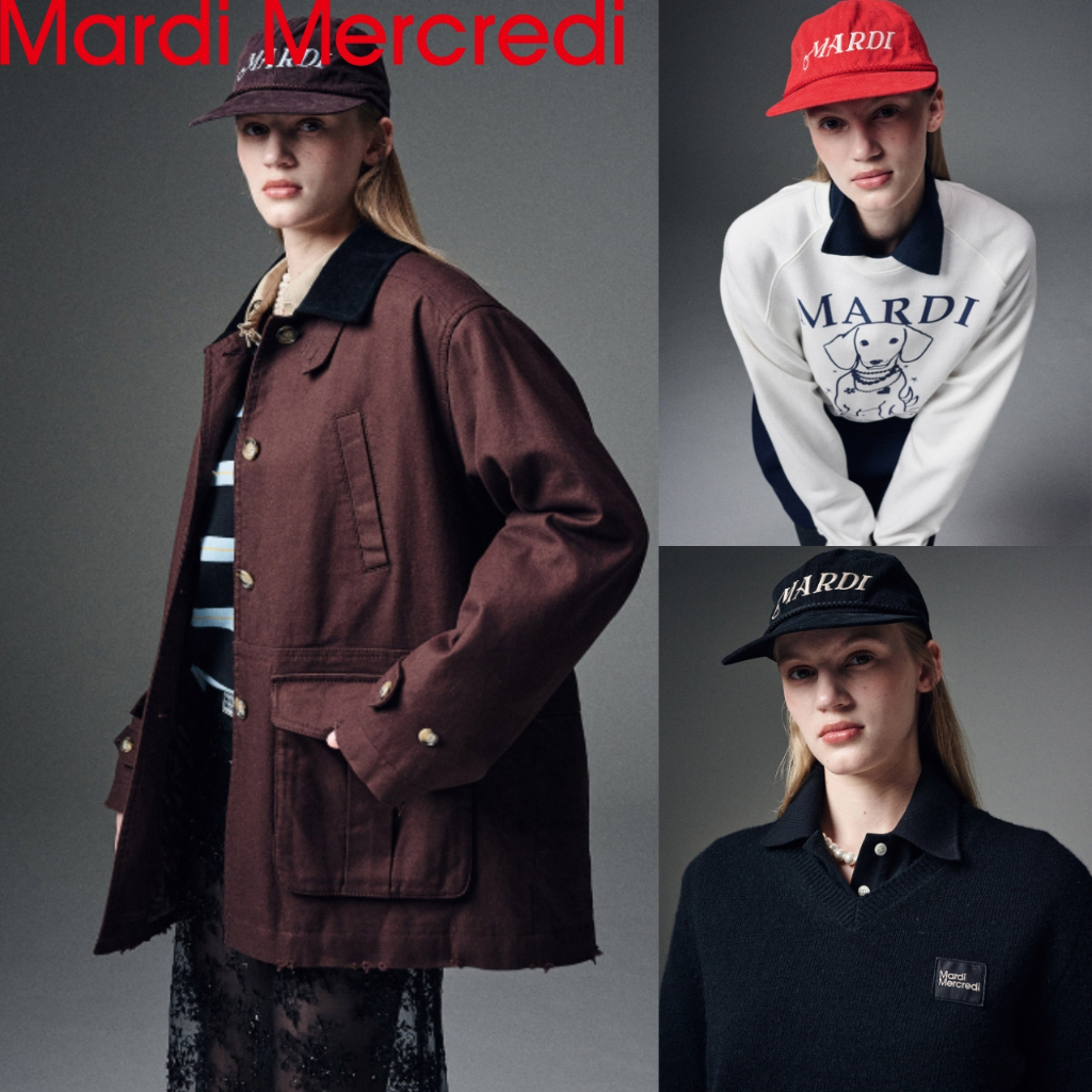 [MARDI Mercredi] CAP MARDI LOGO ROPE_4color / สินค้าแท้ 100% / ตรวจสอบ QRcode / จัดส่งรวดเร็วจาก KR!