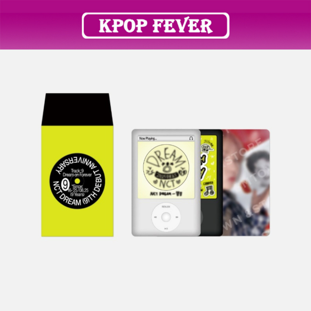 NCT DREAM [9TH DEBUT ANNIVERSARY] Official MD / Lucky Card Set