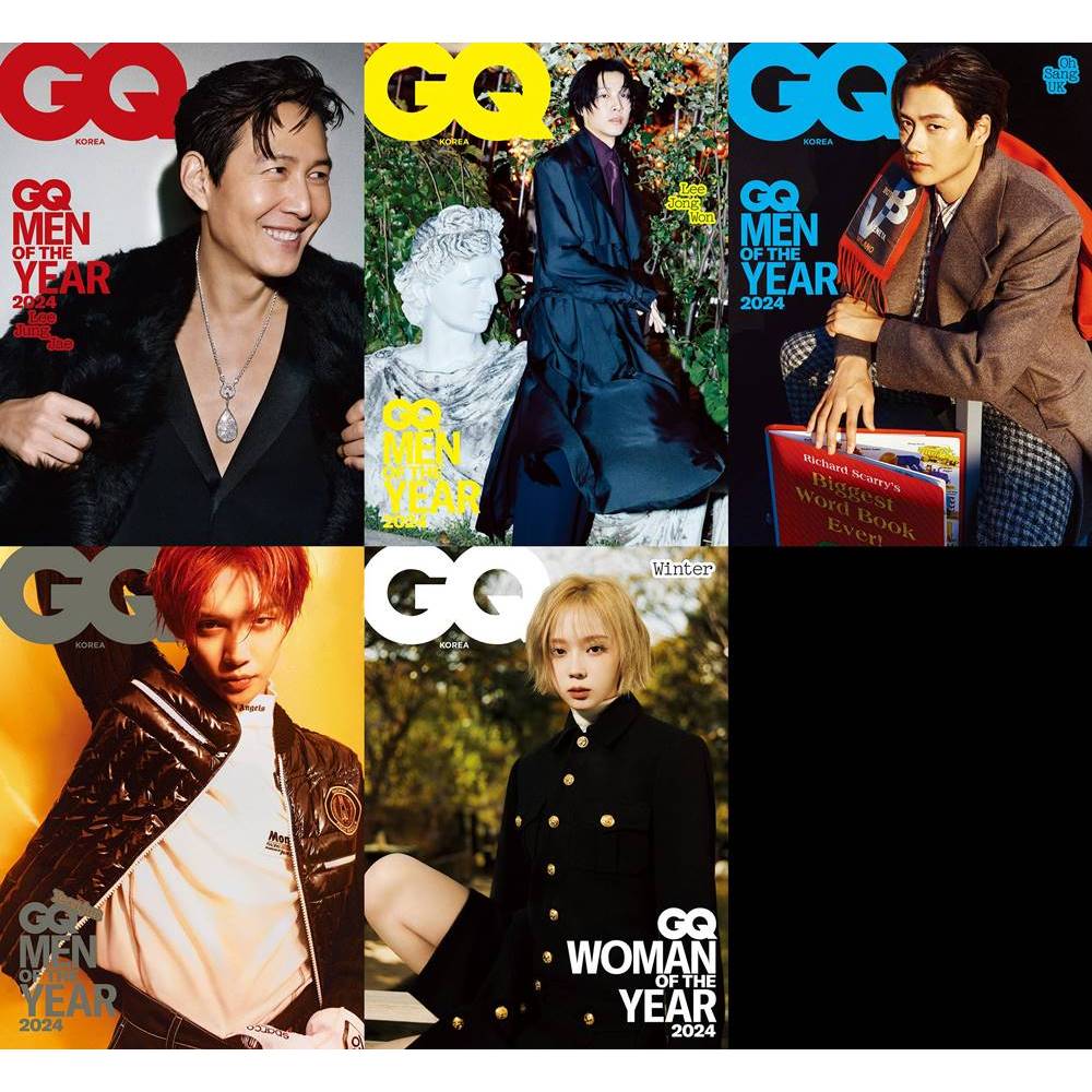 2024.12 GQ KOREA LEE JUNGJAE LEE JONGWON OH SANGUK YEONJUN WINTER COVER