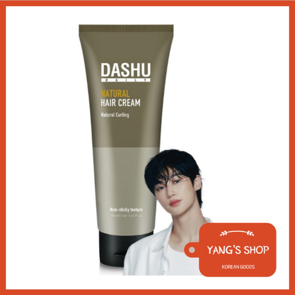 [DASHU] Daily Natural Hair Cream 150ml / Hair Essence