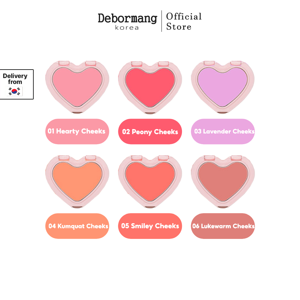 AOU Soft Cream Blush 6 Colors