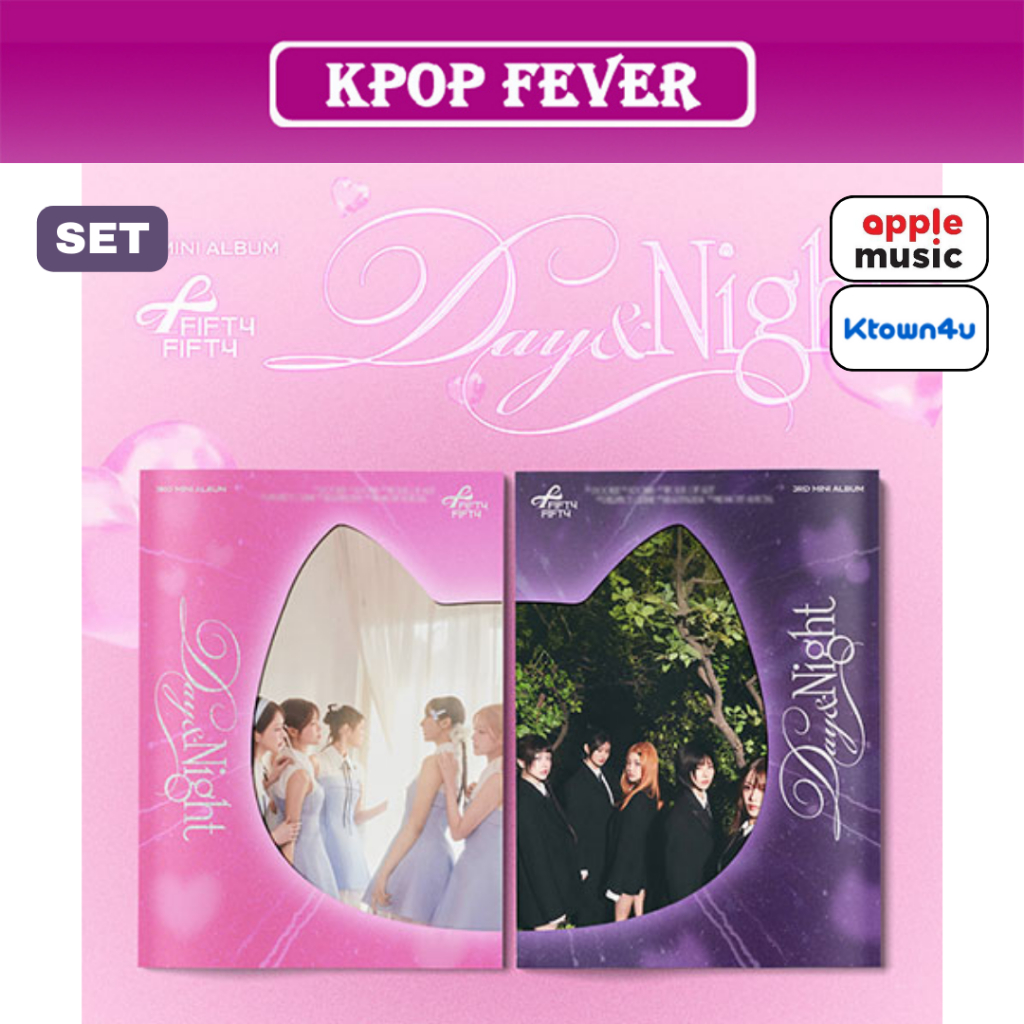 FIFTY FIFTY [Day & Night] Photobook Ver. (SET) + POB / 3rd Mini Album