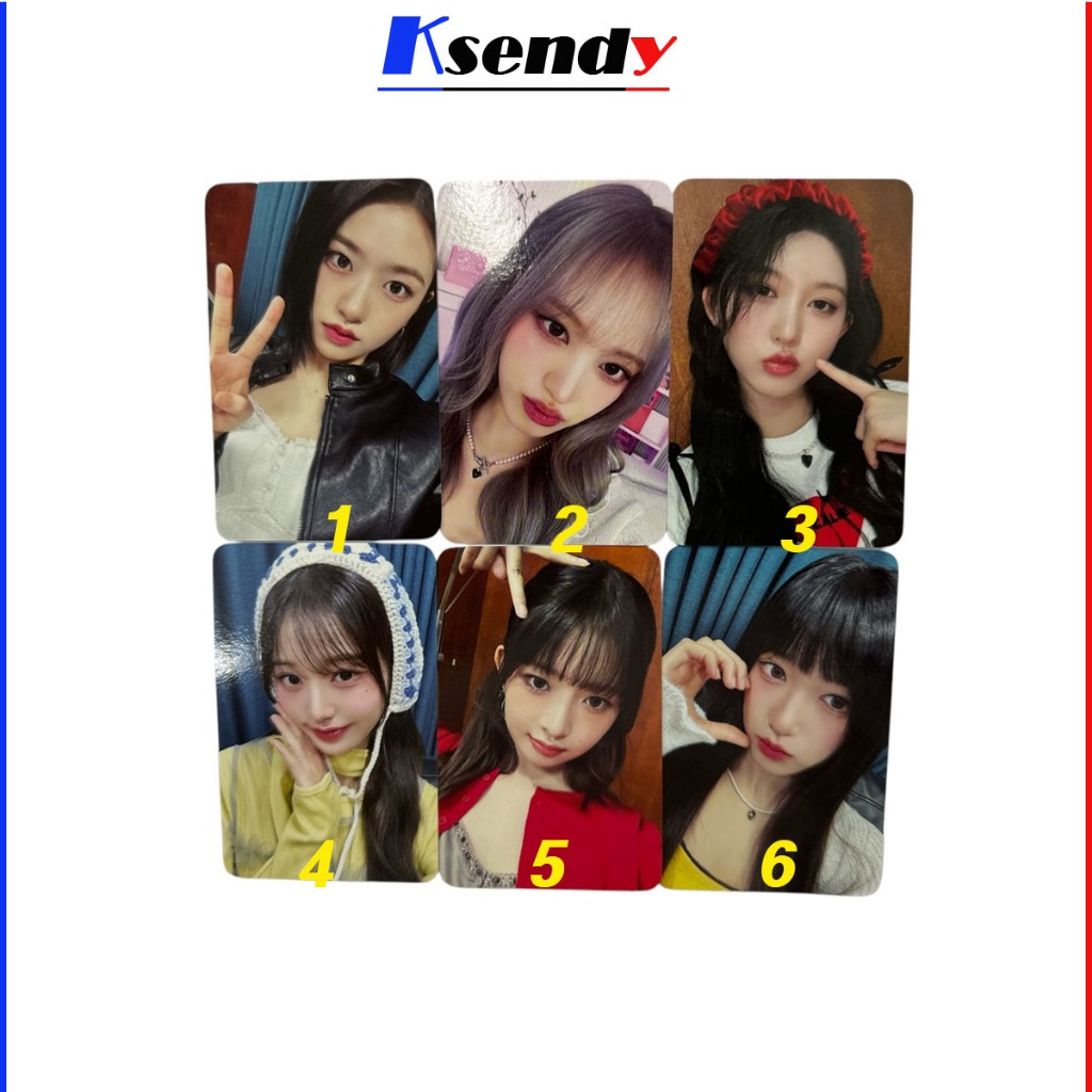 Ive- IVE SWITCH OFFICIAL PHOTOCARD MEMBER SELECT (A)
