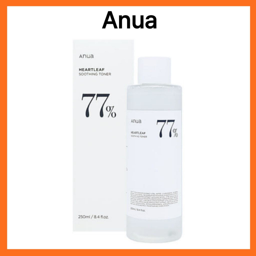 [Anua] ผลิตภัณฑ์เกาหลีแท้ 100% Anua Heartleaf 77% Soothing Toner – 500ml