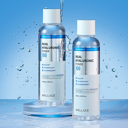 WELLAGE Real Hyaluronic Toner 100 200ml
