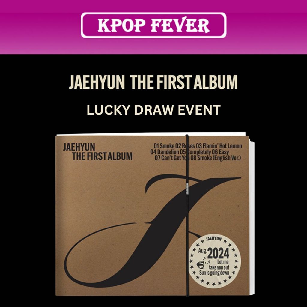 NCT JAEHYUN - [J] 1st ALBUM / Money Clip Ver (FAN-CON LUCKY DRAW EVENT)
