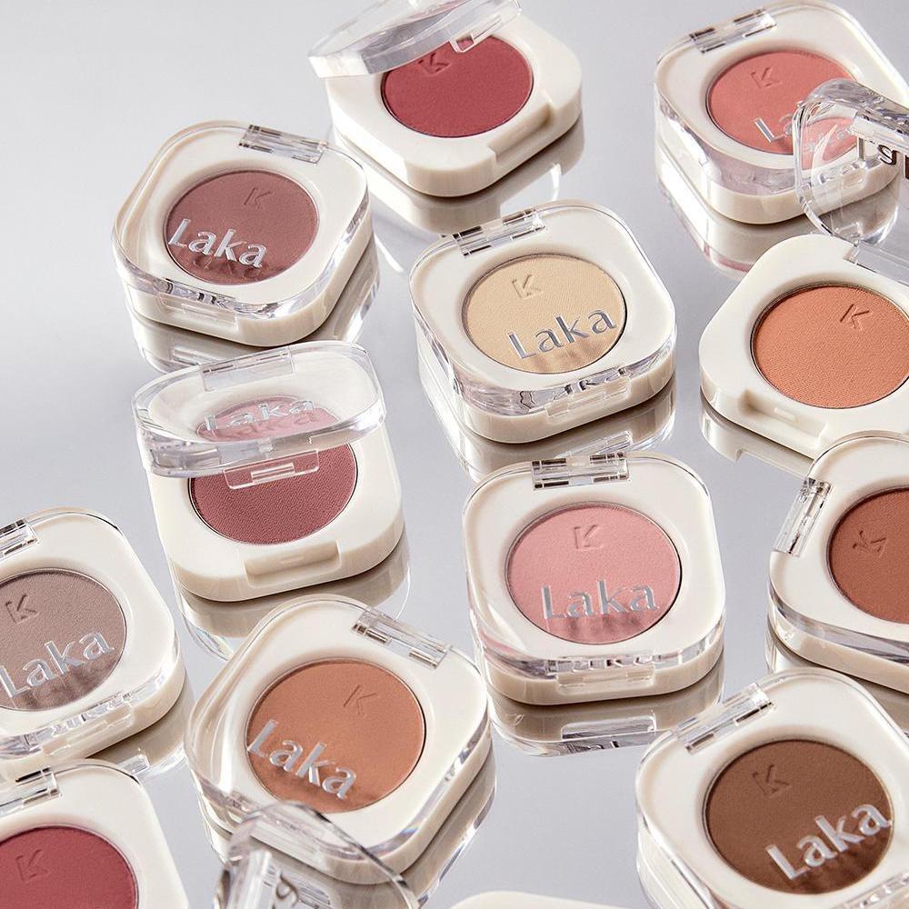 LAKA Mono Eyeshadow 50 สี อายแชโดว์ เนื้อแมตต์และกลิตเตอร์