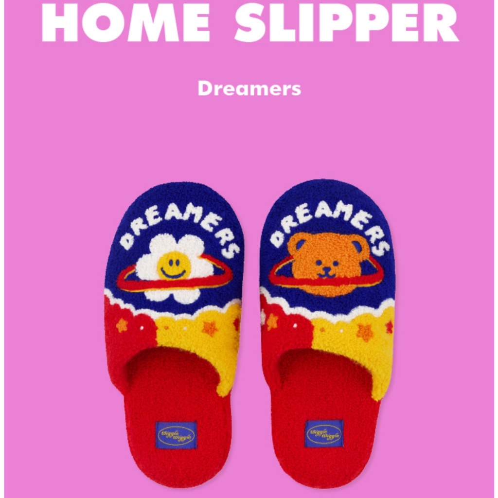 [Wiggle Wiggle] KIDS TERRY HOME SLIPPER - Dreamer