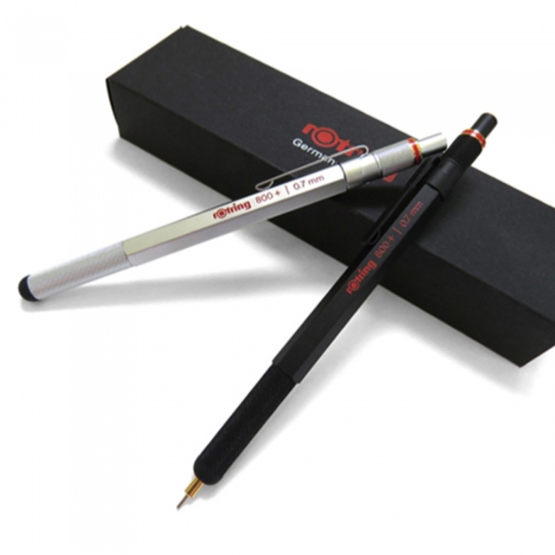 [Rotring] Rotring 800+ Stylus Black Mechanical Pencil / ดินสออัตโนมัติ / 0.7mm