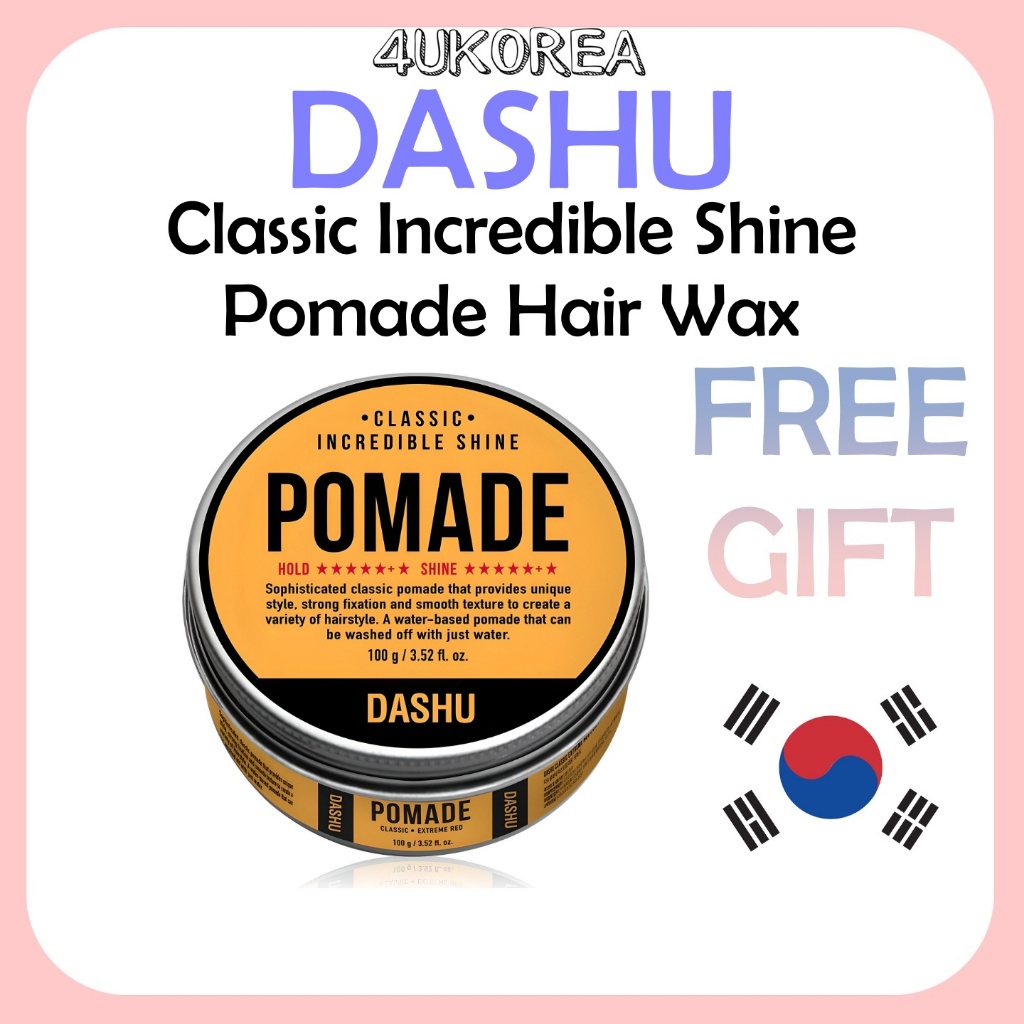 DASHU Classic Incredible Shine Pomade Hair Wax 100g / K-BEAUTY