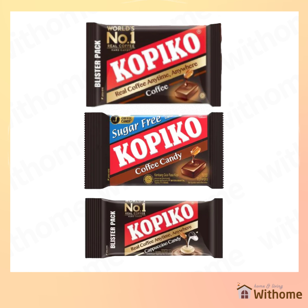 [Kopiko] Coffee Candy Blister Pack 32g (1 แพ็ค X 8 ชิ้น)