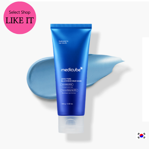 Medicube Zero Pore Blackhead Mud Facial Mask 100g | จัดส่งจากกรุงเทพเกาหลี | เกาหลีบิวตี้