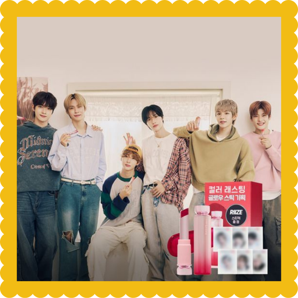 (+ Riize sticker) [Etude] Color Lasting Glow Stick_8 สี