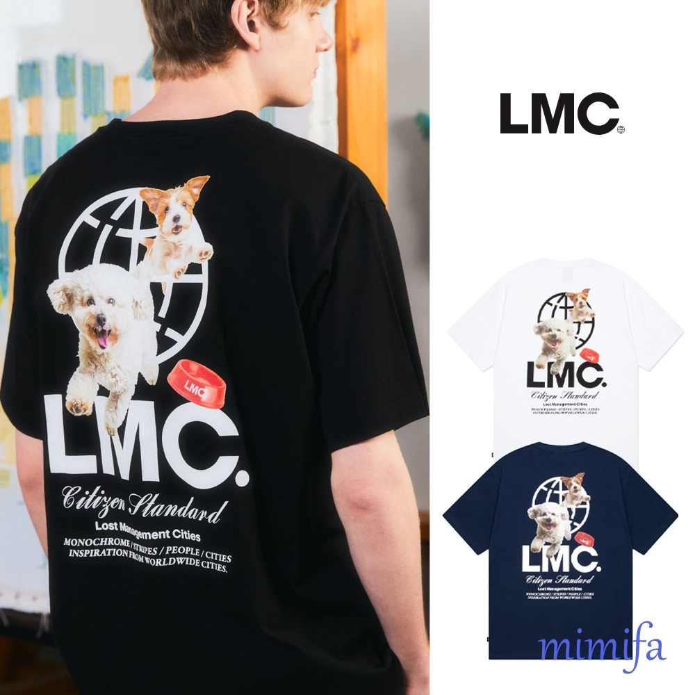 [LMC] เสื้อยืดแขนสั้น FLYING PUPPY TEE