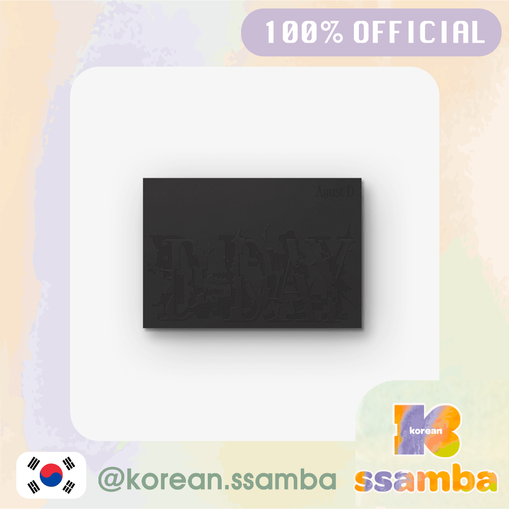 Agust D (BTS) D-DAY (Weverse Albums ver.)