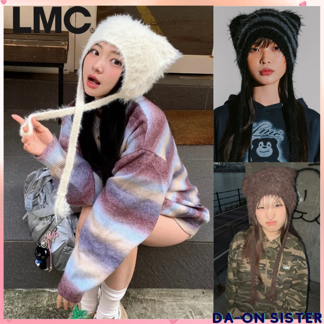 [ Lmc ] แถบ UNISEX TEDDY FLUFFY BEANIE