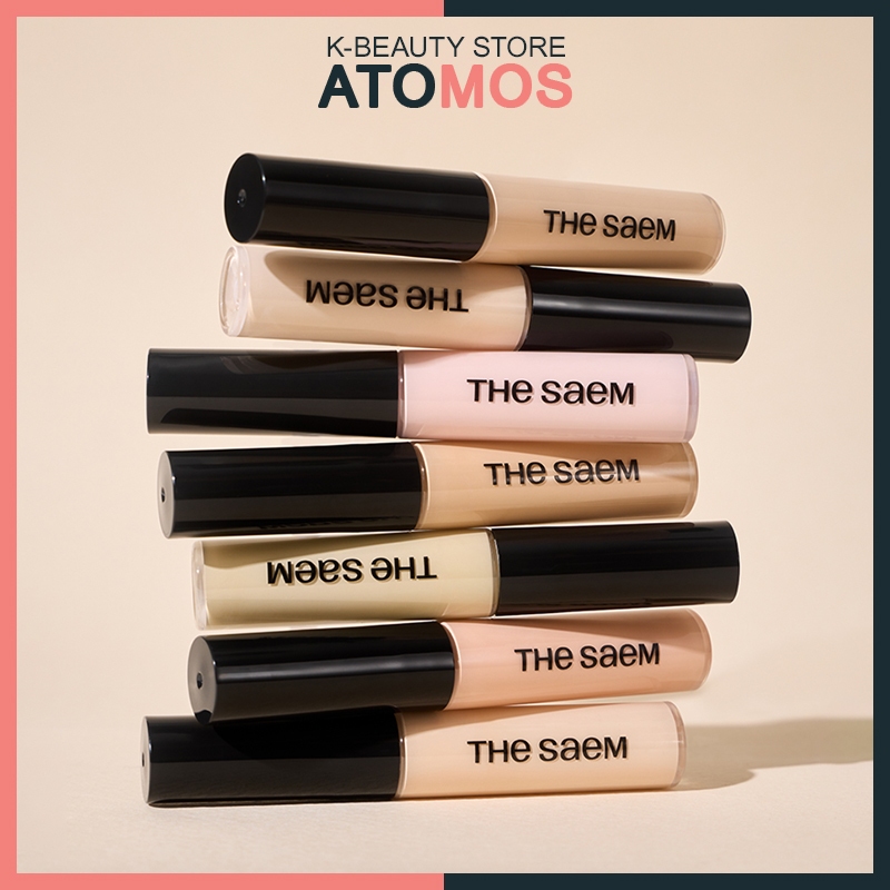 [The Saem] Cover Perfection Tip Concealer 10 สี