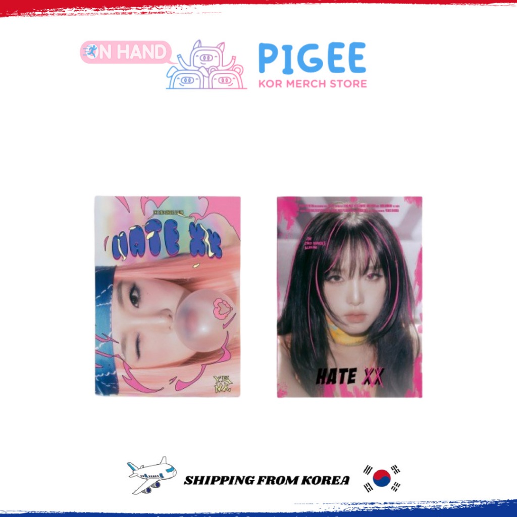 YENA - [ HATE XX ] 2ND SINGLE ALBUM