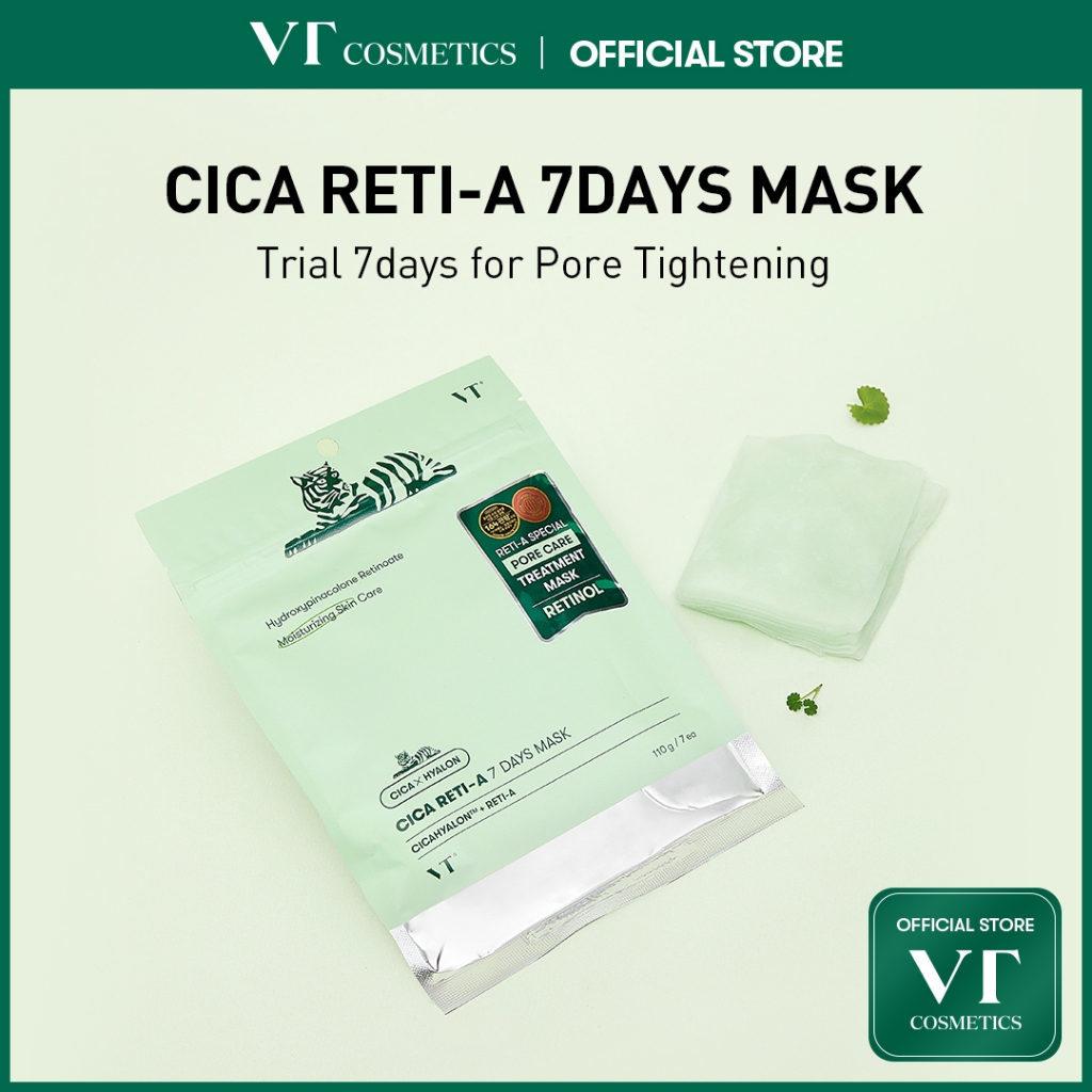 [VT] CICA RETI-A Seven days mask Anti-aging, Brightening, Wrinkle Care < Official Flagship >