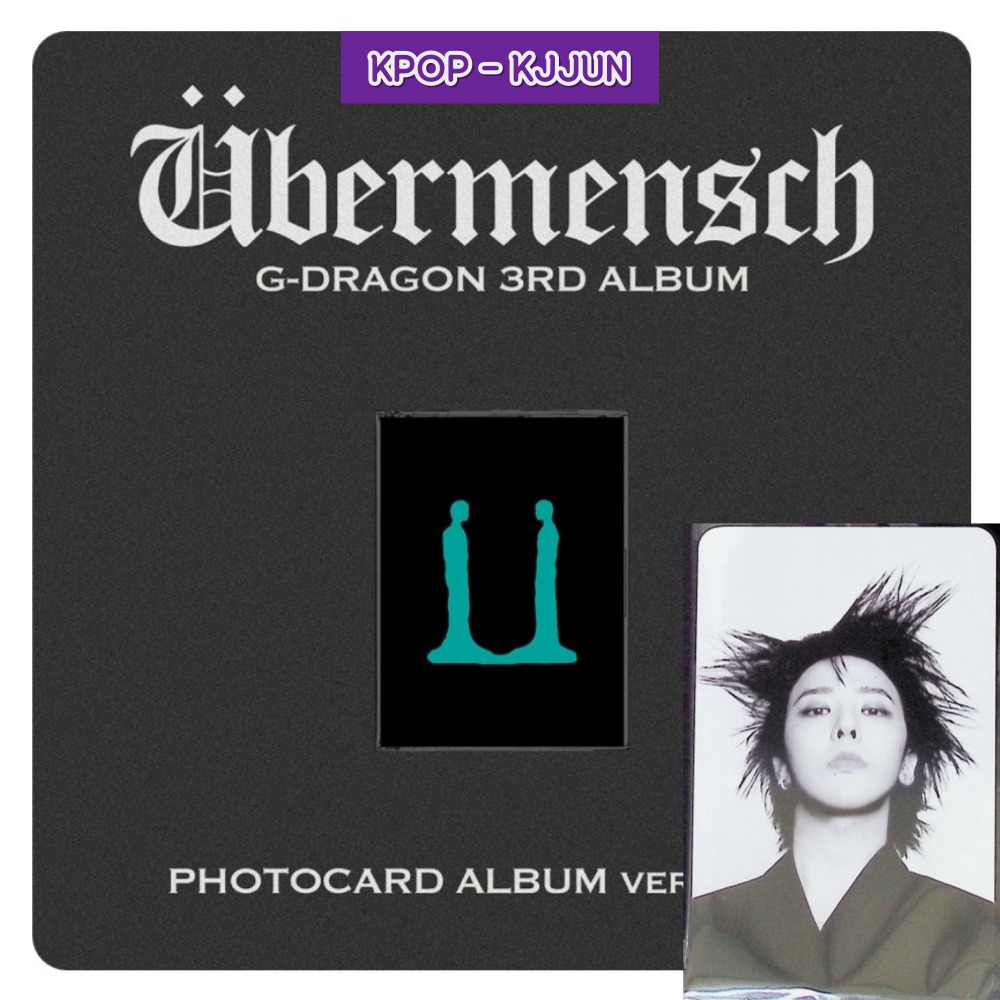 [KTOWN4U Pob] G-DRAGON - 3rd Album [Übermensch] (PHOTOCARD ALBUM ver.) (NFC)